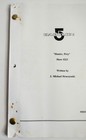 Babylon 5 Tv Script Lot 1994 Episode  hunter  Prey  Richard Moll Multiple Drafts