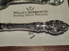 Wallace Silversmith Sterling Silver Grand Victorian Four Piece Place Setting