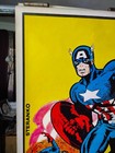 Captain America Marvelmania 1970 Vintage Marvel Comics Poster 23x35 Jim Steranko