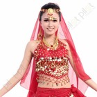 Belly Dance Sequin Halter Tribal Bra Top Haut With Sequins Beads Colors Bells