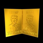 New Release Trump Maga Gold Bar 1 Gram Splits Into 7 5 Grains Each Limited Mint