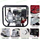 2 Inch 6 5hp Gas Water Irrigation Transfer Pump Water Gas-power Semi Trash Pump