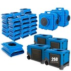 Mounto Water Damage Restoration Bundle -air Mover Air Scrubber Dehumidifier Pack