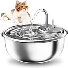 Cat Pet Automatic Water Fountain 3 4l 115oz Stainless Steel Pet Water Dispenser