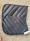 Horze Fancy Navy Blue Fleece Wither English Dressage Saddle Pad