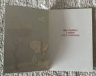 Unused Christmas Snoopy Woodstock Peanuts Nest Vintage Greeting Card 1970s