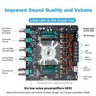 Zk-as21 Tpa3255 Bluetooth 5 1 Power Amplifier Board Hifi 2 1 Channel 220wx2 350w