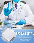 Lab Coats With Elastic Sleeve For Men Women Unisex White Long Doctor Coats Me   