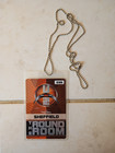 U2 360 Tour 2009 Round Room Pass Laminate Sheffield