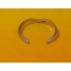 Vintage Sterling Silver V-dip Toe Ring  Thai Made Nos  Delicate 2mm Band  Sexy