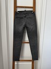 Agolde Y2k Skinny Straight Leg Denim Jeans In Washed Black  Size 29 
