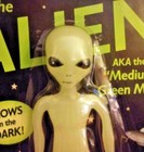 Alien Bendable   Posable - Glow-in-the-dark -  Action Figure - 6 5  - Ages  3   