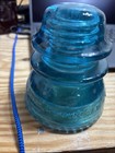 Vintage Voltage Insulator Hemmingray   42 Aqua Blue One Green From The Telephone