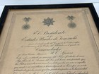 1943 Venezuelan Presidential Commendation To Contra Almirantre W C Spears