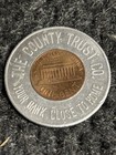 1965 Encased Penny Good Luck The County Trust Company 