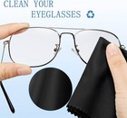 Premium Microfiber Cleaning Cloth For Glasses Camera Phone Tv Computer Screen 