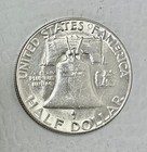 1956 Silver Ben Franklin Half Dollar  Brilliant Uncirculated