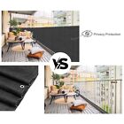 Balcony Privacy Screen Fence Windscreen Privacy Screen Shade Cover Mesh Garden