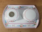 Vintage Hand Painted Nippon Porcelain Vanity - Dresser Set 