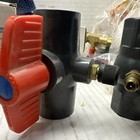 2 New Tvi Jones Cc100 Cc200 Ball Valve 3 4    New No Box Upvc