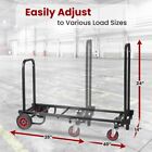 Pyle Heavy Duty Compact Folding Adjustable Hand Truck dolly platform Cart Pkeq38
