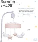 Sammy   Lou Plush Cottontail Cloud Musical Mobile For Crib  Plays Brahms 