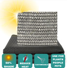 50  Uv Sunblock Shade Cloth For Plant Cover Greenhouse Barn Many Sizes