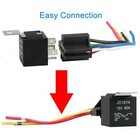 Lots 12v 30 40 Amp 5-pin Spdt Automotive Relay With Wires   Harness Socket Set