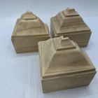 Interior Unfinished Colonial Outside Corner Baseboard Moulding Block 5-5 8x6-1 4