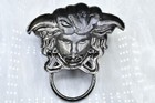 Gianni Versace Door Handle Knocker Medusa Sunglasses Vintage Chain Bag Gun Metal