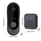 Smart Video Doorbell Wifi Wireless Door Bell Phone Ring Intercom Security Camera