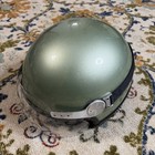 Rare Oem Vespa Gts Scooter Motorcycle Helmet Vintage Portofino Green Dot Large