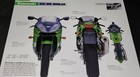 Kawasaki Zx-9r Zx9r Ninja Motorcycle Bike Photo Picture Out Of Print Wall Art 