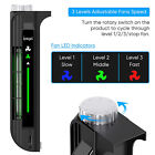 Cooling Fan Fit For Ps5 Disc   Digital Edition Upgraded Cooler With Usb 3 0 Port