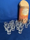 32 Traditional Communion Glass Cups Weighted Bottoms 1 25  W  Storage Container