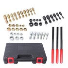 49pcs Thread Repair Tool Set Unc Unf Metric Thread Restorer Chaser Kit