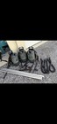 Tennant Nobles Aspen Backpack Vacuums Lot Of 3 Corded W  Hoses   Wands