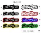   love It   Custom Name Patch Iron On   Sew On Patch  Fast Shipping