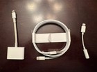 Apple Oem Lot Lightning To Hdmi Digital Av Adapter A1438   Headphone Jack Used