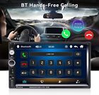 7  Double 2 Din Car Mp5 Player Bluetooth Touch Screen Stereo Radio With Camera