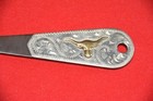  1  Euc Kelly Silver Star Designer Horse Hoofpick Hoof Pick Jti Steer Head