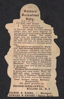 Victorian Trade Card heckers Buckwheat Baby Die Cut