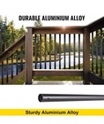 Vevor Deck Balusters 101 Pack 26 Inch Deck Spindles Aluminum Alloy Stair Railing