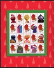 Australia 2016 Sesame Street Christmas Post Office Pack W  2 Personalized Sheets