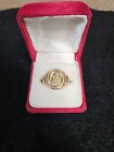 Vintage 10k Gold Demolay Chevalier Masonic Ring Size 9 W  Case 7 2g