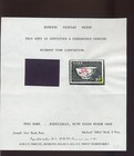 Ryukyu Islands Scott 103 Display Mihon Mint Stamp With Bush Cert    rare   