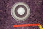 Vintage Art Deco Glass Ceiling Light Dome Lamp Shade Frosted Textured Mcm 10 