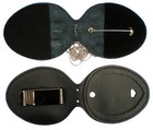 Badge Holder Only    Neck Chain For Gold Concealed Carry Permit Ccw cwp Badge 