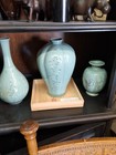 3 Vintage Korean Celadon 