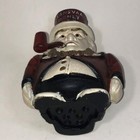 Cast Iron Bank Ransvaal Money Box Man 6in Tall